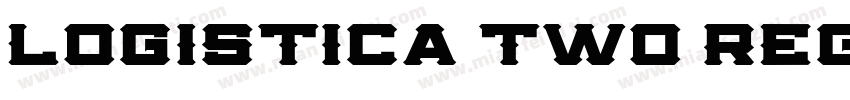 Logistica Two Regula字体转换